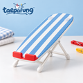 taeparung™ Press Pause Ironing Board Phone Stand — Folding Desktop Cell Phone Holder with Charging Cable Clearance